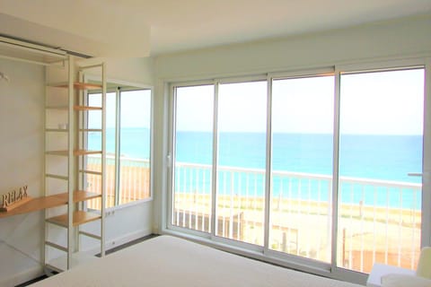 View (from property/room), Bedroom, Sea view, wardrobe