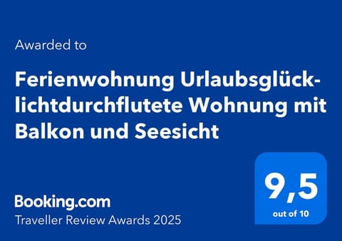 Ferienwohnung Urlaubsglück- lichtdurchflutete Wohnung mit Balkon und Seesicht Apartment in Lindau