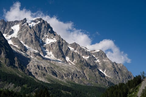 Natural landscape, Hiking, Mountain view