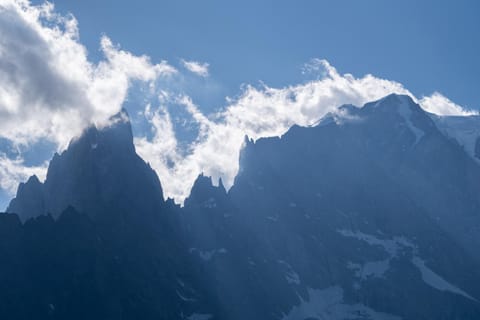 Natural landscape, Hiking, Mountain view