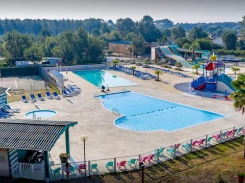 Aqua park, Pool view, Swimming pool, sunbed