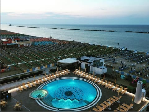 Bird's eye view, Pool view, Sea view