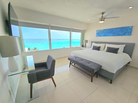 Beach, Bedroom, Sea view