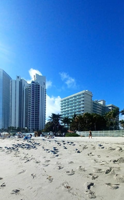 Property building, Beach, Sea view