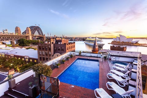 Pool view, Swimming pool