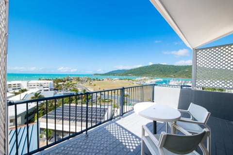 Ocean Views at Whitsunday Terraces Resort Apartahotel in Airlie Beach