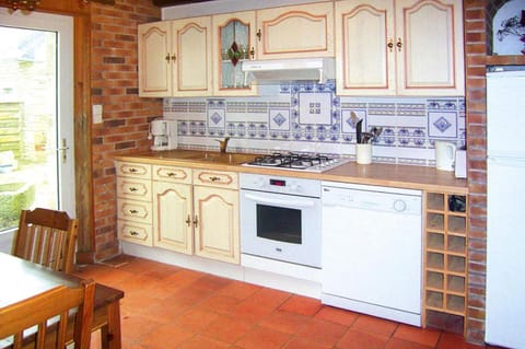 Granite stone house with fireplace, Plouguerneau House in Plouguerneau