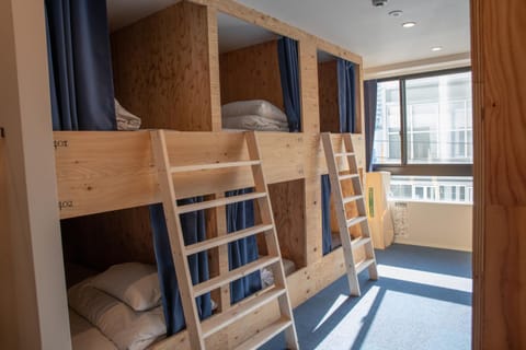 Photo of the whole room, bunk bed