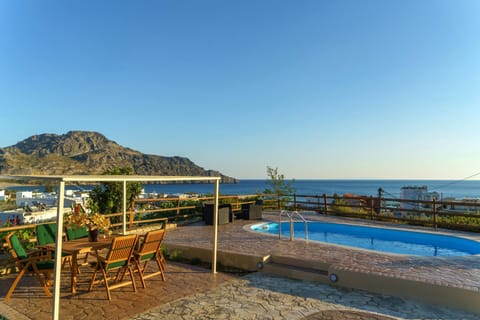 Family Villa Ellis Plakias with private pool 200m to the beach walking distance to the amenities Villa in Crete