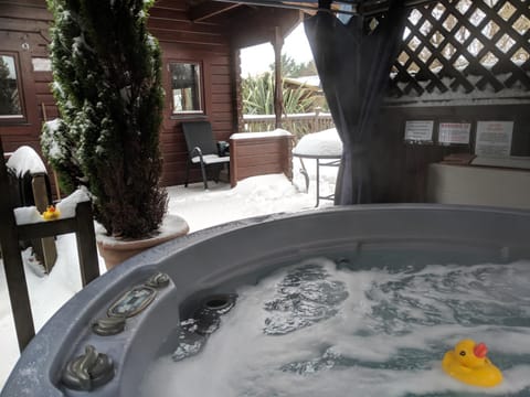 Winter, Hot Tub, Hot Tub