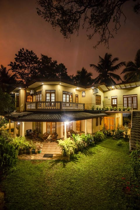 Property building, Night, Garden, Garden view, Garden view