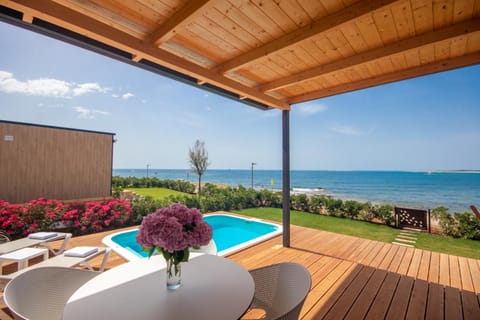Patio, Sea view, Swimming pool