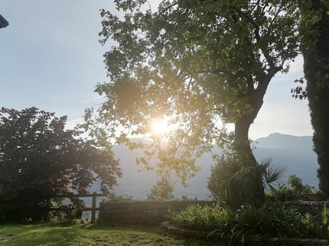 Natural landscape, Mountain view, Sunset