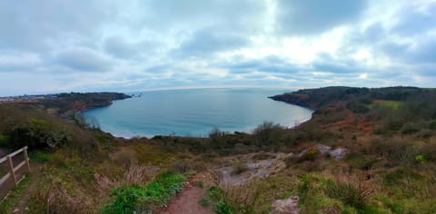 Natural landscape, Hiking, Sea view