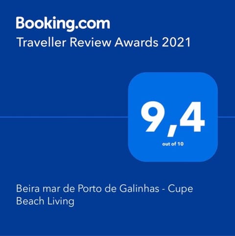 Beira mar de Porto de Galinhas - Cupe Beach Living Apartment in Ipojuca