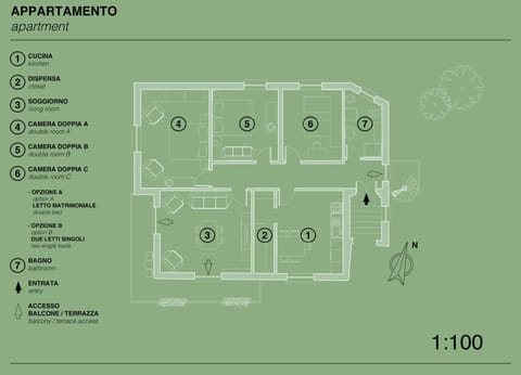 Appartamento a Moneglia, tra Portofino e le Cinque Terre Eigentumswohnung in Moneglia