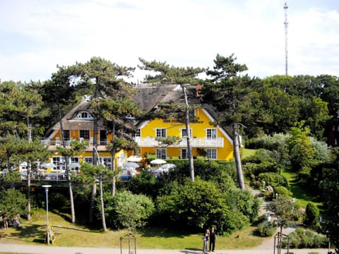 Property building, Facade/entrance, Bird's eye view, Garden view