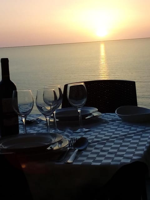 Sea view, Sunset, Family