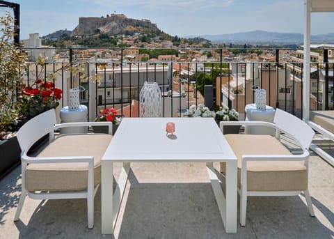 Day, Natural landscape, View (from property/room), Balcony/Terrace, City view, Mountain view