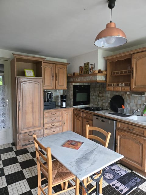 Kitchen or kitchenette, Dining area, dishwasher, oven, stove