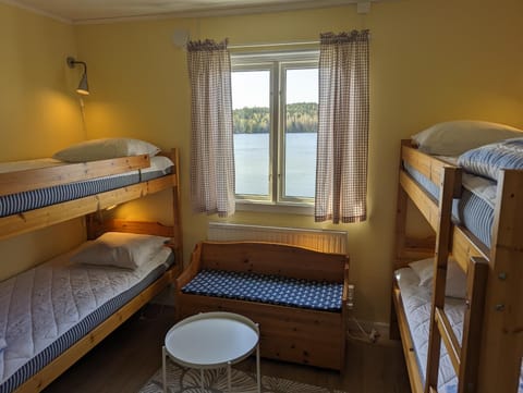 Lake view, bunk bed