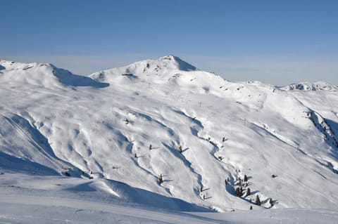 Natural landscape, Winter, Mountain view