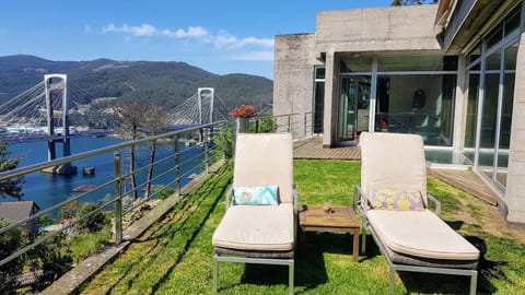 Patio, Natural landscape, Mountain view