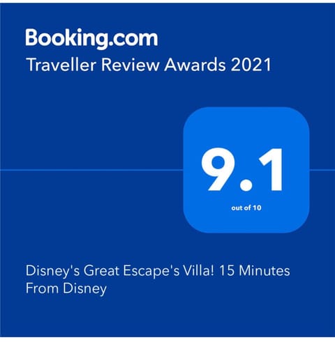 Disney's Great Escape's Villa! 15 Minutes From Disney Haus in Four Corners