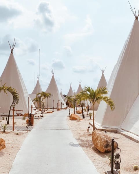 The ANMON Resort Bintan Luxury tent in Teluk Sebong