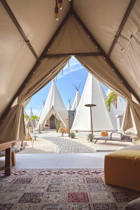 The ANMON Resort Bintan Luxury tent in Teluk Sebong