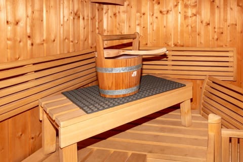 Sauna, Bathroom, Photo of the whole room, Decorative detail