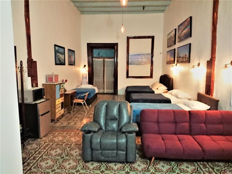 Bed, Living room, Photo of the whole room