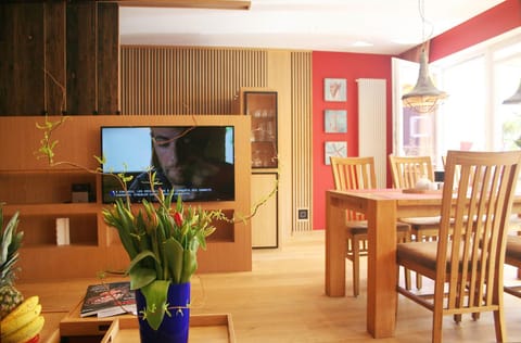 Property building, TV and multimedia, Living room, Food