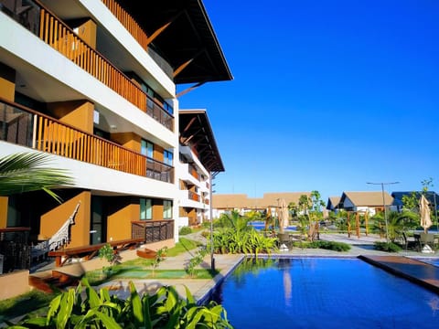 Property building, Pool view, Swimming pool