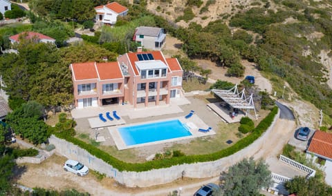 Luxury Seafront Villa Exclusive Pag with private pool by the beach on Pag island Chalet in Zadar County