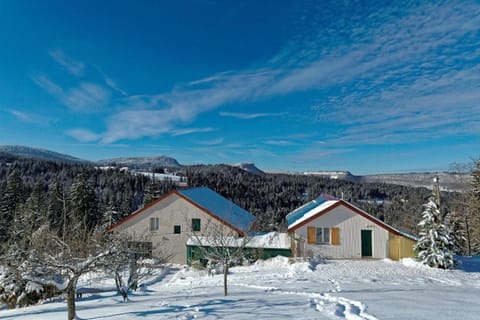 Property building, Neighbourhood, Winter, Mountain view