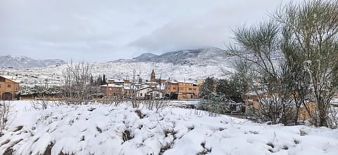 Property building, Winter, Mountain view, Mountain view