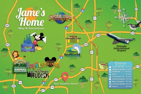D - New 2 Bedroom Condo - 5 Miles to Disney - Free Water Park Eigentumswohnung in Kissimmee