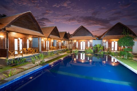 Property building, Pool view, Swimming pool