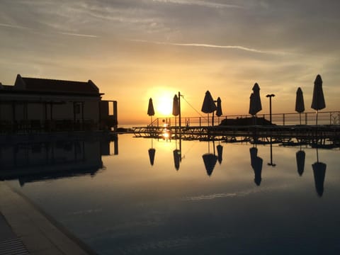 Sea view, Swimming pool, Sunset