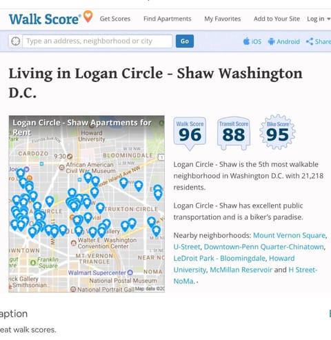 Your Home Away For Home, Convention Center. 96 WALK SCORES. House in District of Columbia