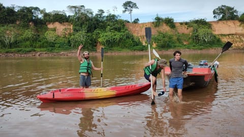 Day, Natural landscape, Activities, Canoeing, River view