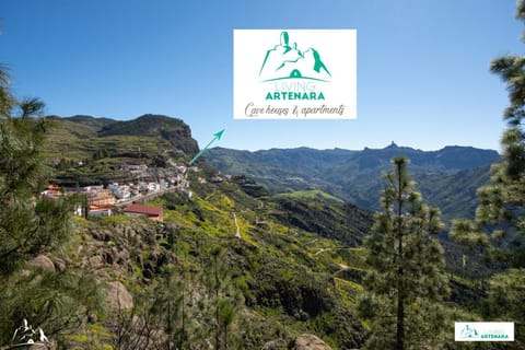 Living Artenara - CAVE HOUSE & TERRACE Adults Only Condo in Comarca Norte