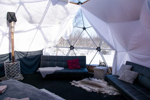 Aurora Dome Luxus-Zelt in Kiruna