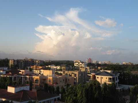 Property building, Neighbourhood, Sunset