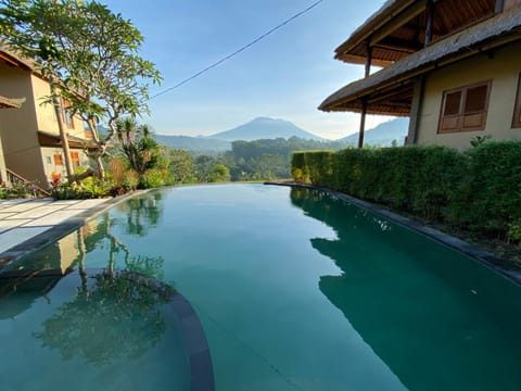 Property building, Pool view, Swimming pool