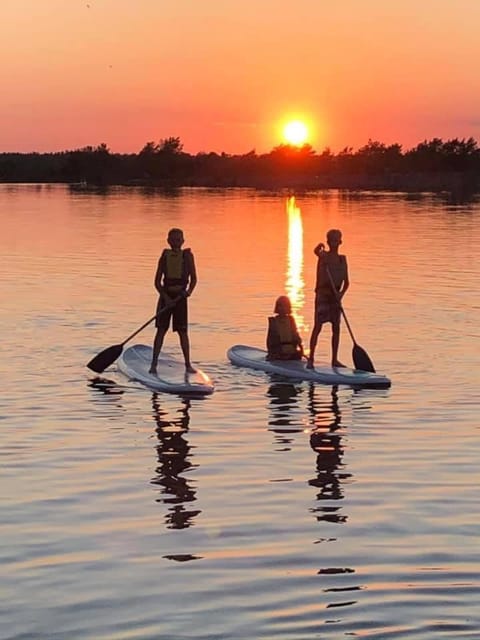 Activities, Canoeing, Sea view, Sunset