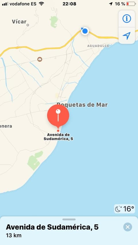 Apartamento 1 Línea playa para 6 en mejor zona de Roquetas de Mar Condo in Roquetas de Mar