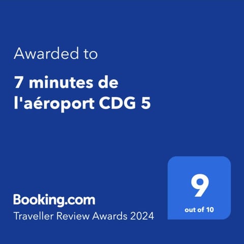 À 7 minutes de l'aéroport CDG 1 Motel in Île-de-France