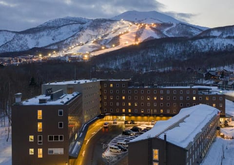 Night, Bird's eye view, Winter